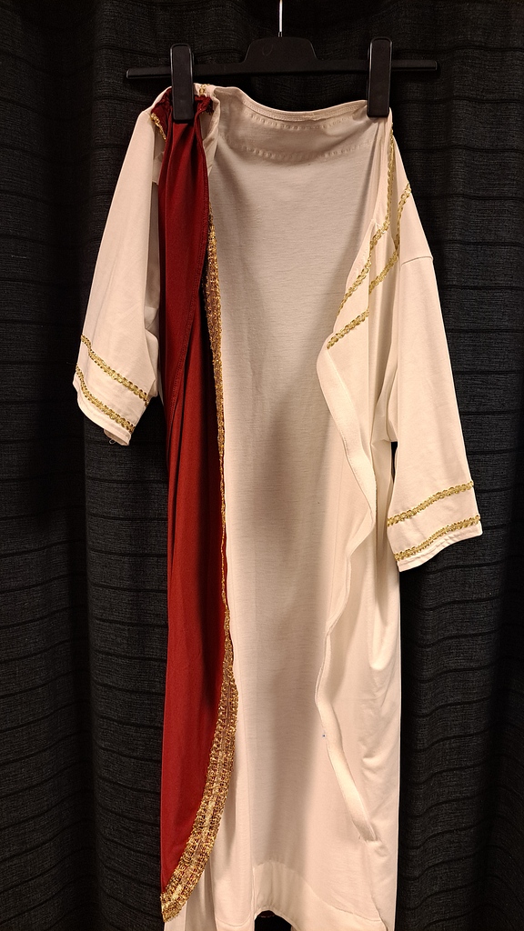 Griekse jas met omslag