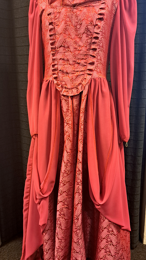 Roze jurk Renaissance 