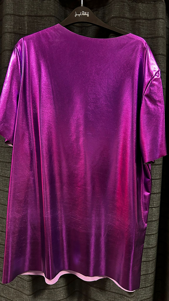 Heren Colbert oranje paars met broek