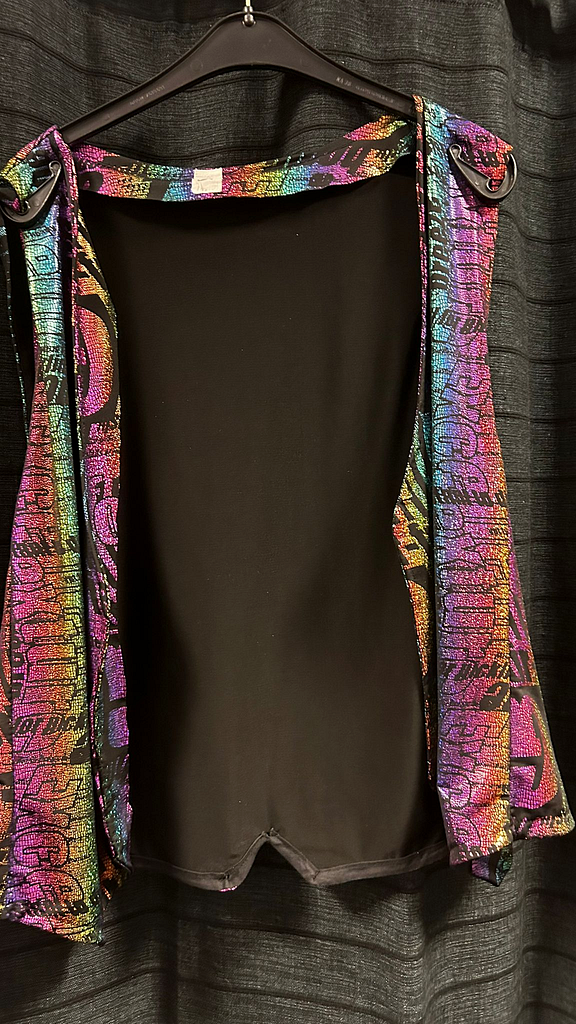 Lange broek disco letters