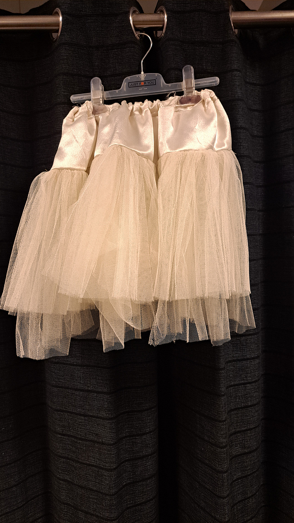 Witte onderjurk petticoat