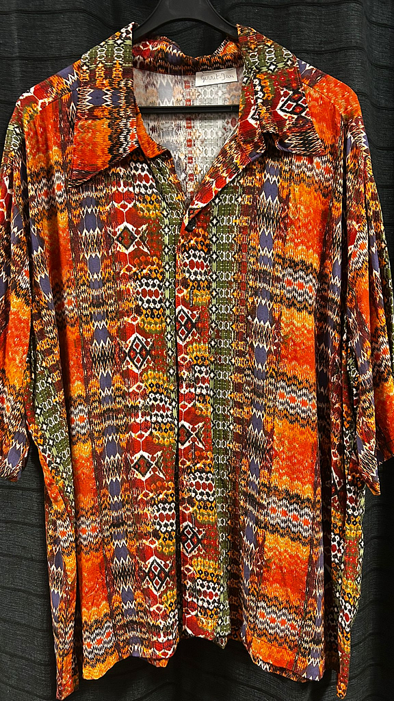 Blouse oosterse print