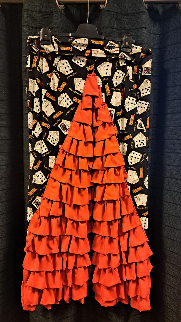 Kostuum met Speelkaarten thema 