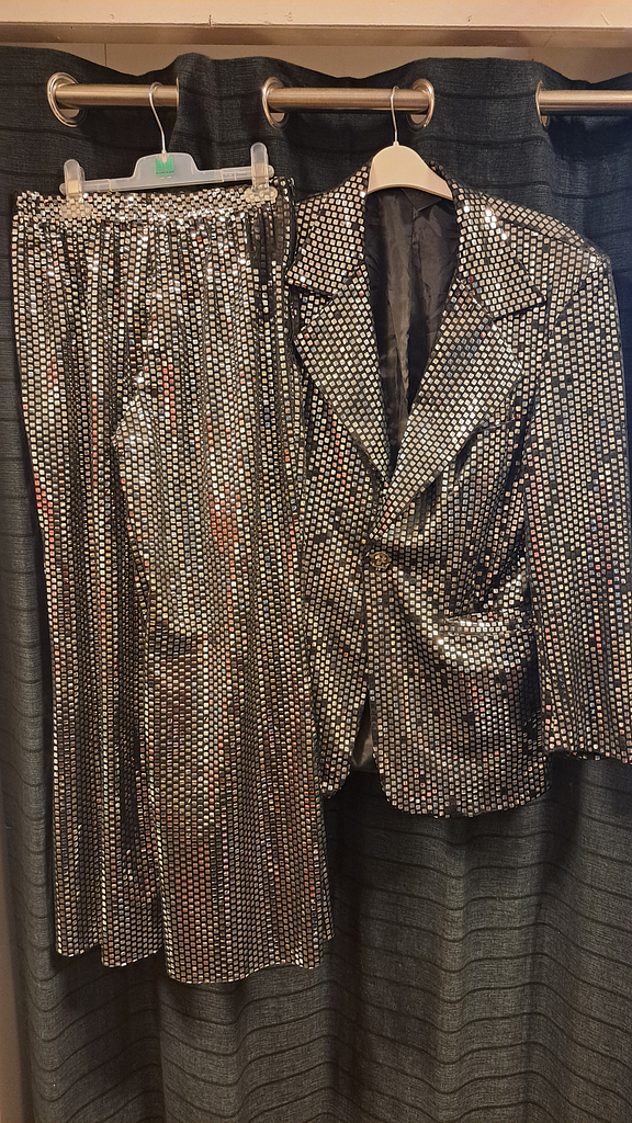 Glitter kostuum 