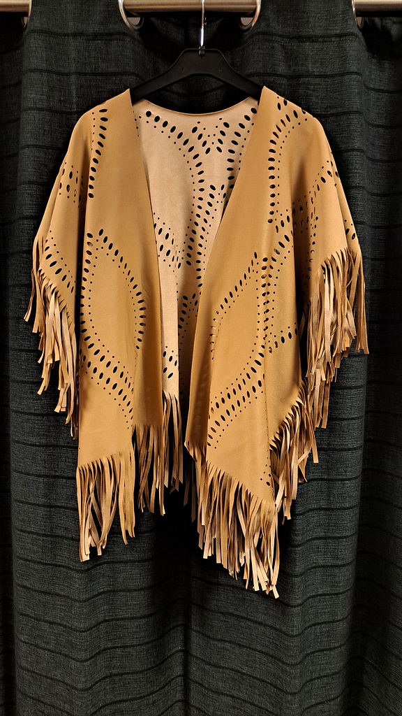 Country jasje met franjes 