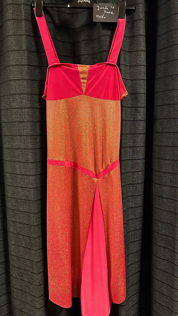 Jurk goud roze