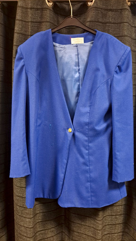 Kobalt stewardess pak