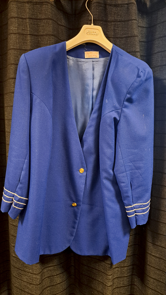 Kobalt stewardess pak