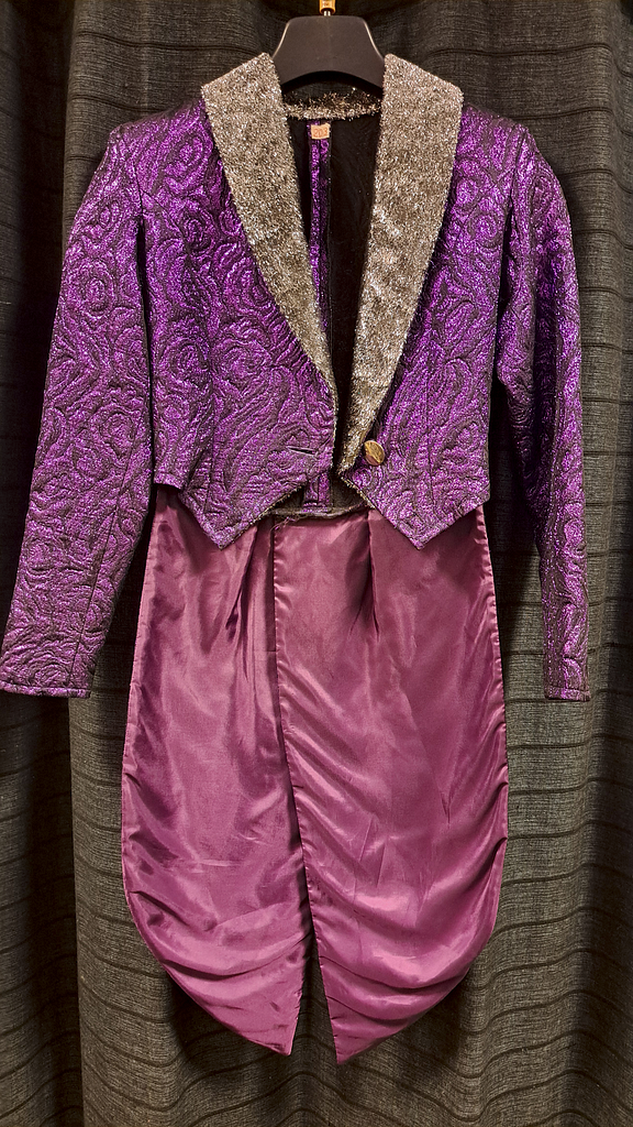 Jacquet paars zilver