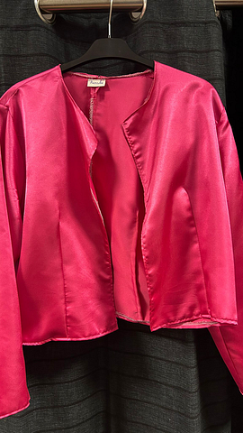 Kort fuchsia roze hesje