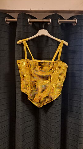 Top gouden glitters