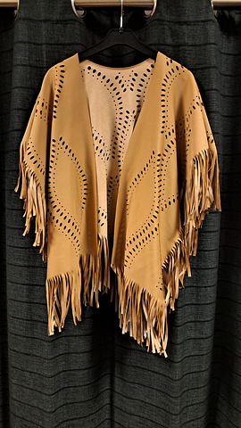 Country jasje met franjes 