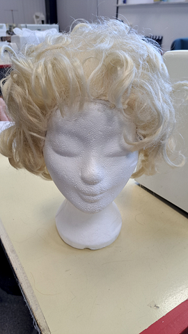 Pruik Marilyn Monroe style blond