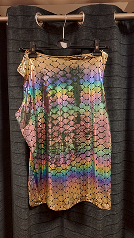 Mouwloze top regenboog