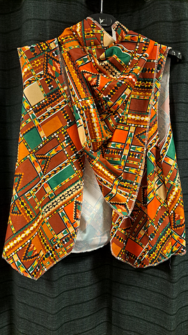 Indiaans gilet met sjaal