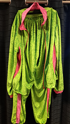 Joggingpak roze groen