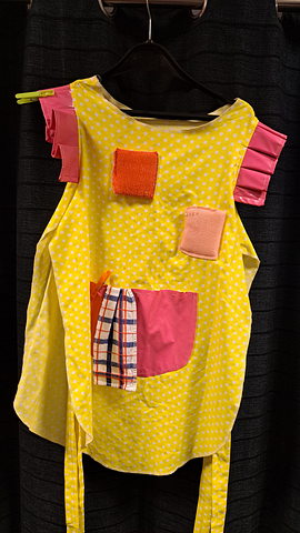 Schoonmaakster schort