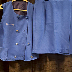 Kobalt stewardess pak