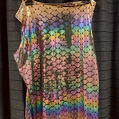 Mouwloze top regenboog